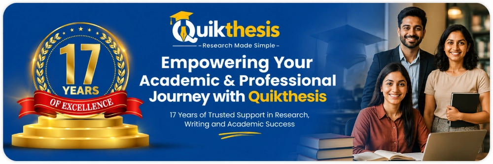 Quikthesis 17 Years of Excellence