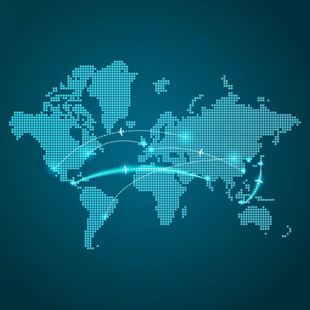 world map